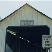 Gallon House Covered Bridge - Silverton