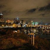 Downtown Portland - night