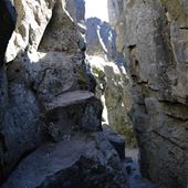 Crack in the Ground/Foothills Table Mt.