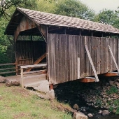 Lost Creek Covered Bridge - Medford