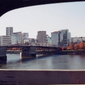 Interstate 5 South through Portland