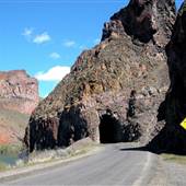 Tunnel On Road to Lake Owyhee - Ontario