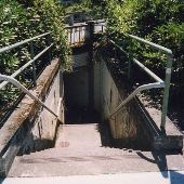 Pedestrian Underpass to Naito Parkway