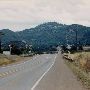Highway 99 Railroad Crossing - North of Riddle
