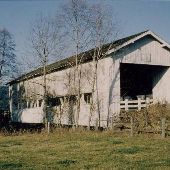 Crawfordsville Covered Bridge - Brownsville