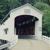 Wildcat Creek Covered Bridge - Walton