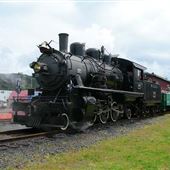 Oregon Coast Scenic Railroad.