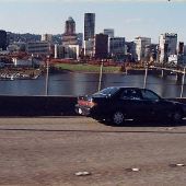 Interstate 5 North through Portland