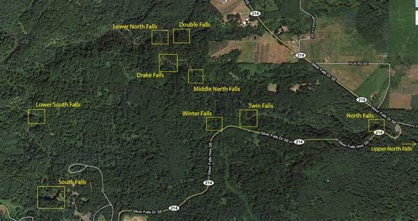 Silver Falls State Park - Trail of Ten Falls (7/27/2011)
